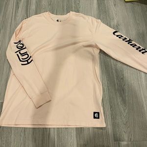 Light Pink Carhartt Long Sleeve Tee